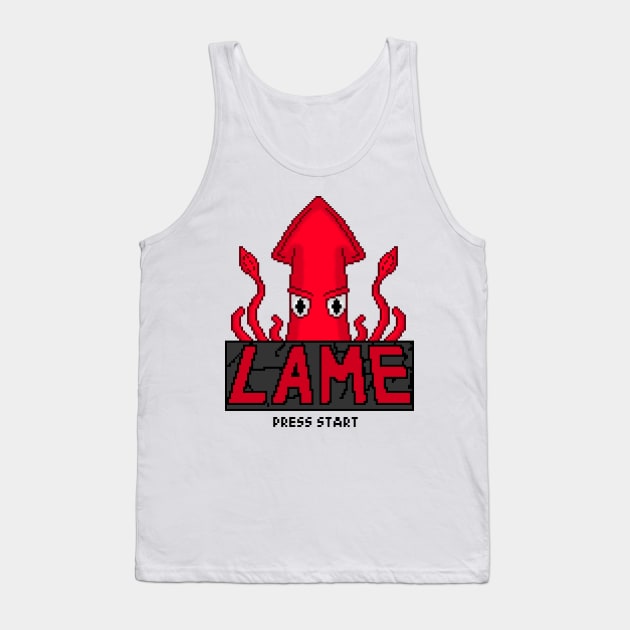 LAME Squid Tank Top by GrimDork